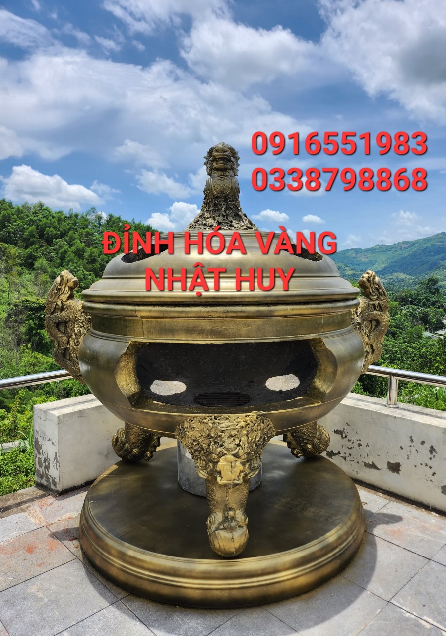 Đỉnh Hóa Vàng Nhị Long 147 cm Lùn